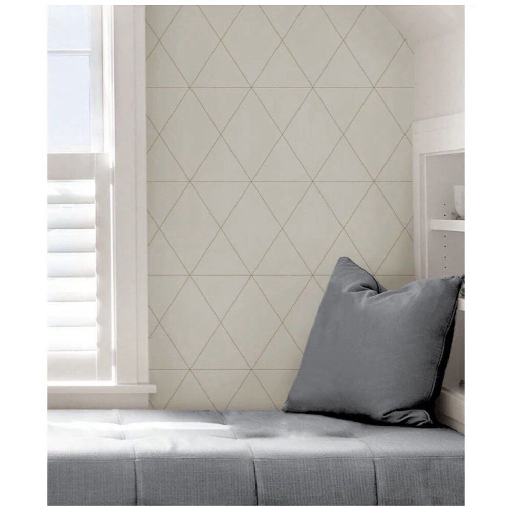 Lot 3 Scott Living Wallpaper NuWallpaper Self Adhesive Natural 20.5in X 18ft